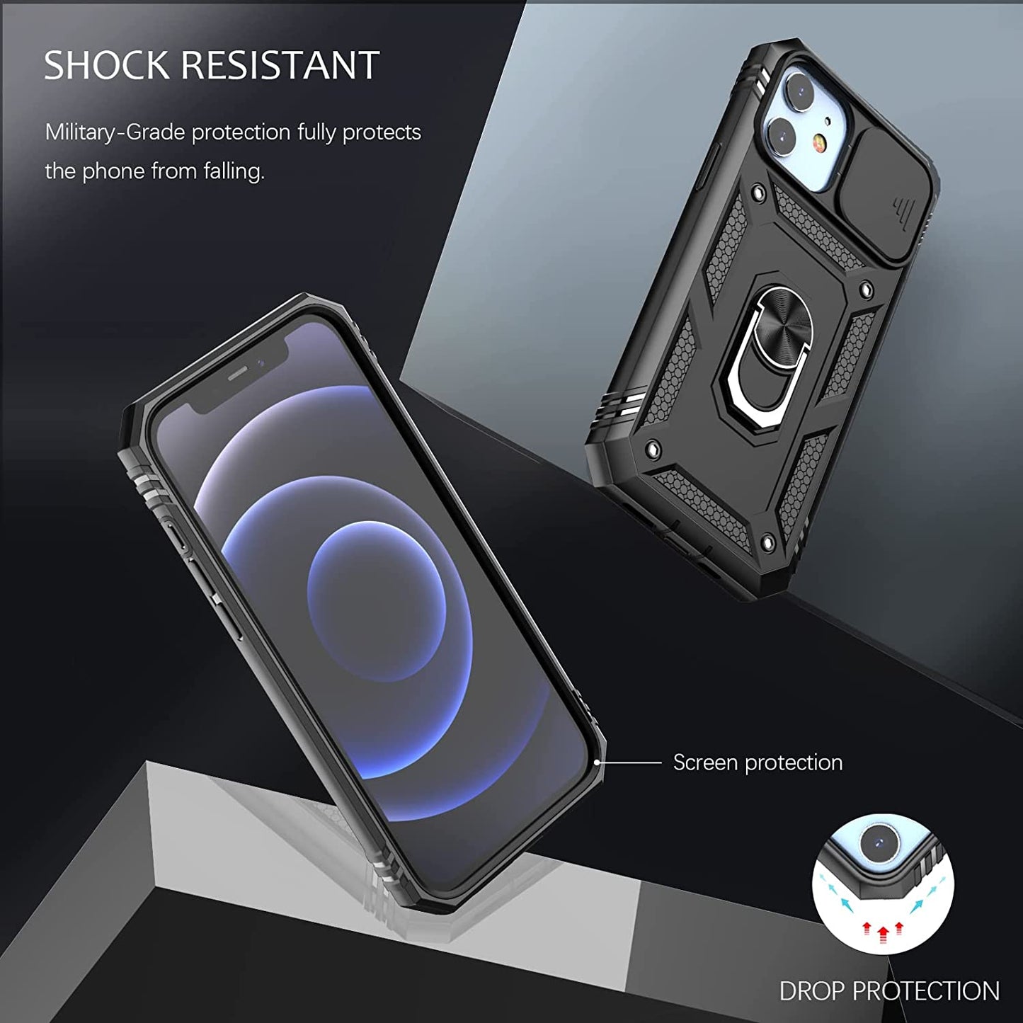 Case For iPhone 15 14 13 12 11 Pro Max Heavy Duty Shockproof