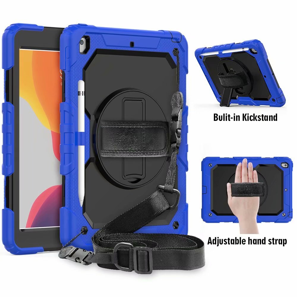 iPad Case Full-Body Protection with Screen Protector & Kickstand