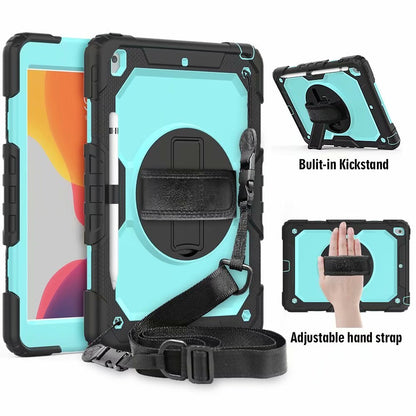 iPad Case Full-Body Protection with Screen Protector & Kickstand