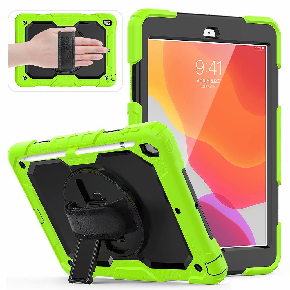 iPad Case Full-Body Protection with Screen Protector & Kickstand