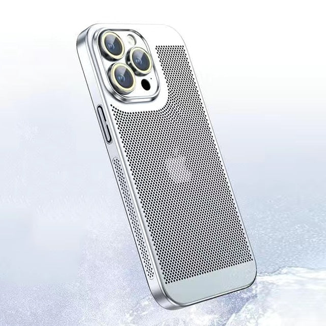 Heat Dissipation Electroplated Case For iPhone 14 15 13 12 11 Pro Max