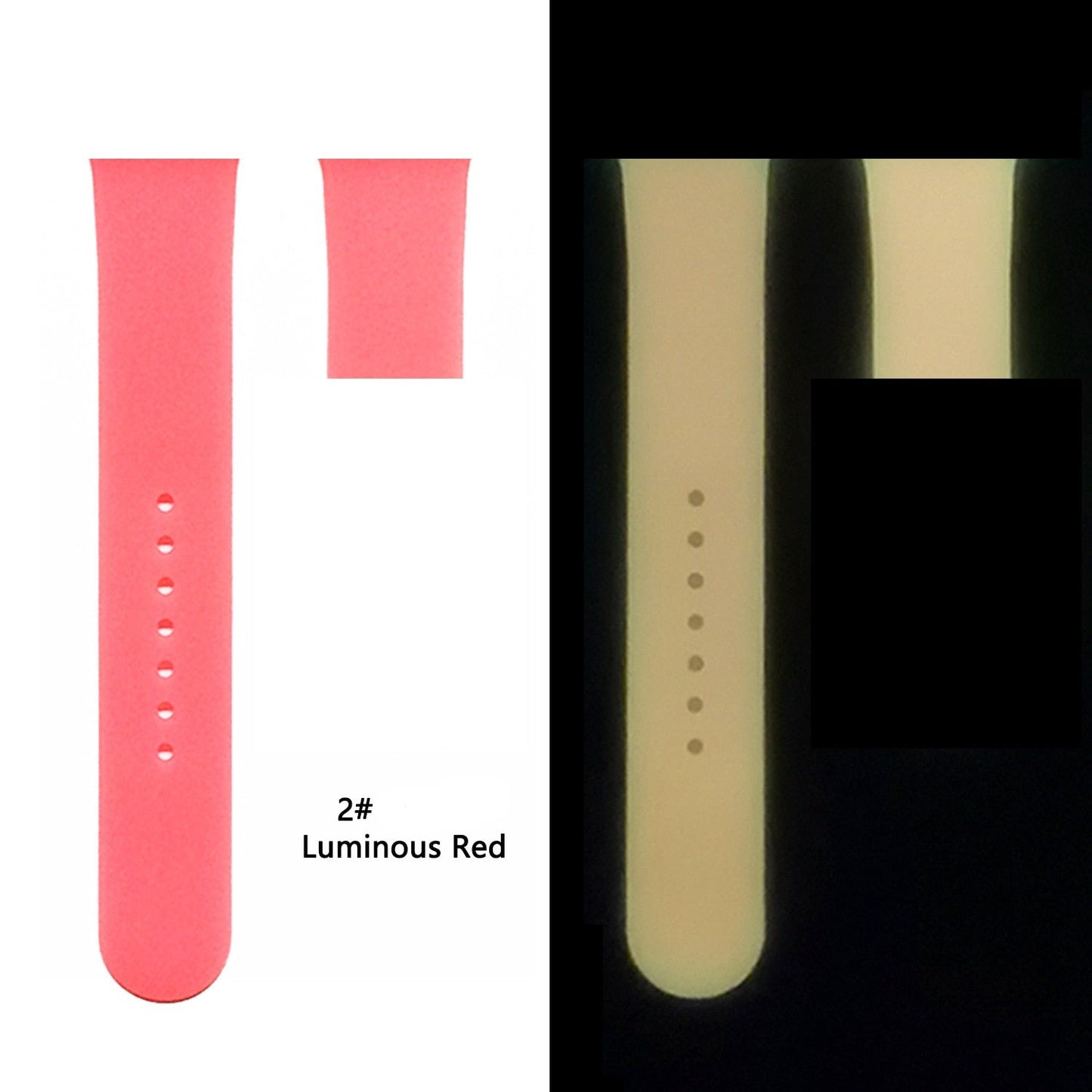 Luminous Silicone Strap For Apple Watch