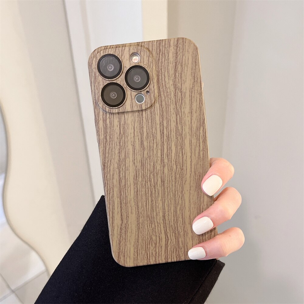 Luxury Wood Mahogany Magsafe Mobile Phone Case