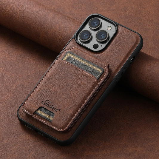 Leather Wallet iPhone Case Magsafe