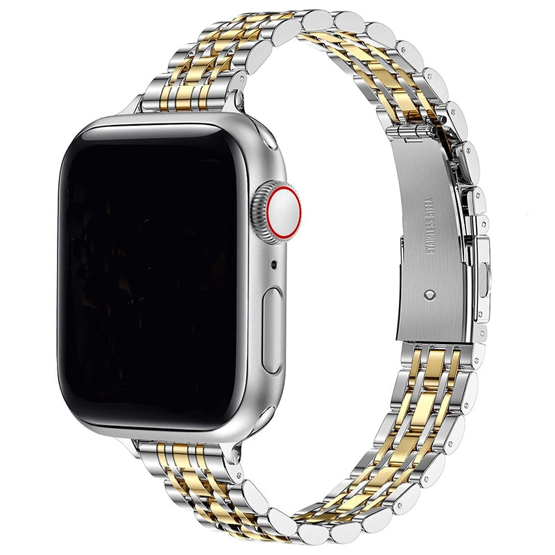 Stainless Steel Strap For Apple Watch Band for Women