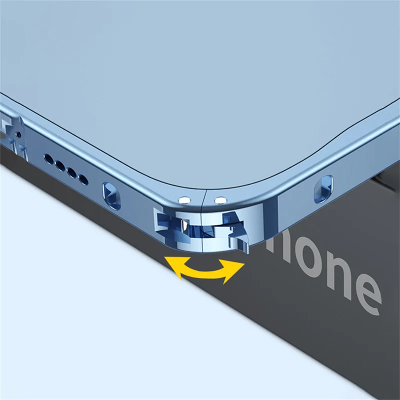 New Aluminum Translucent Case For iPhone