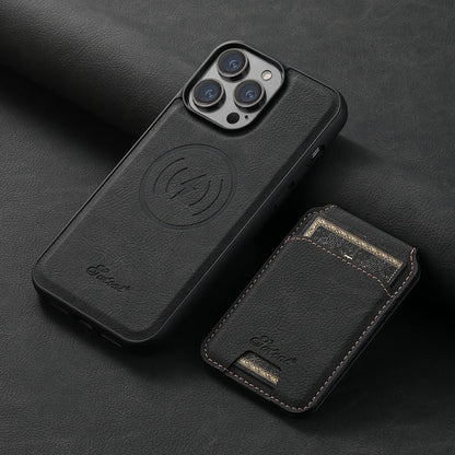 Leather Wallet iPhone Case Magsafe