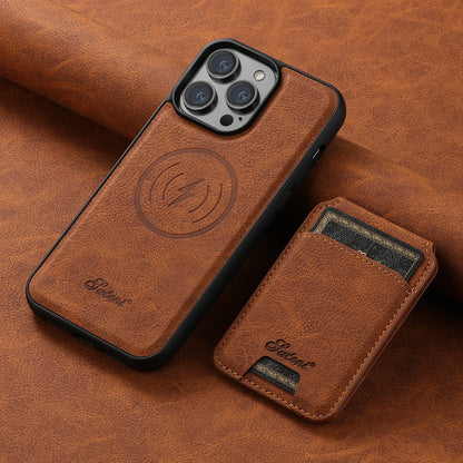 Leather Wallet iPhone Case Magsafe