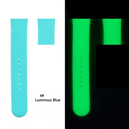 Luminous Silicone Strap For Apple Watch