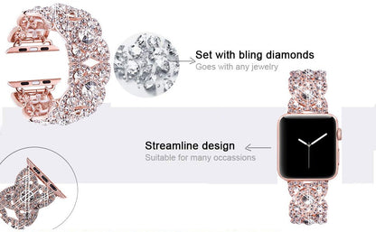 Diamond Bling Band for Apple Watch Ultra Wristband Strap