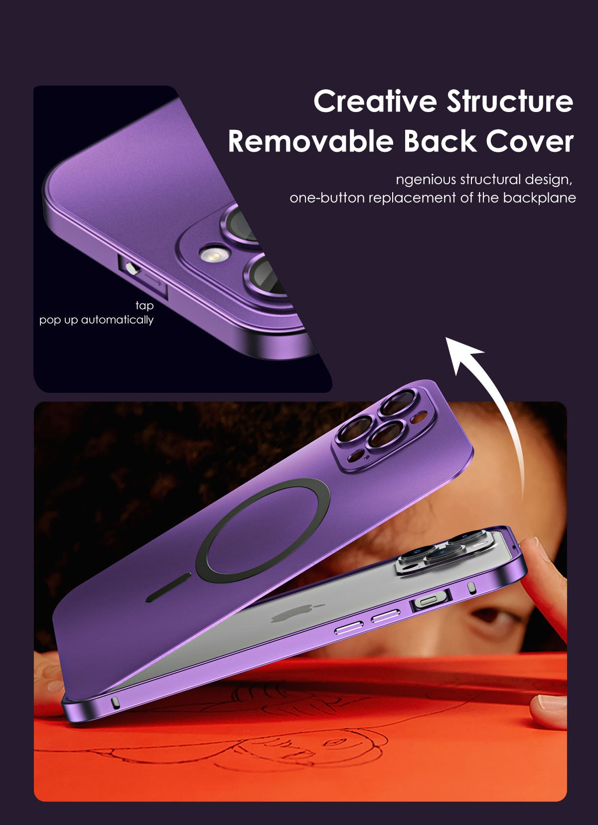 New Metal Aluminum Phone Case For Iphone 15 14 13 12 Pro Max