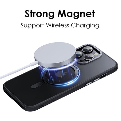 Luxury Magnetic Stand Case For iphone 15 14 13 12 11 Pro Max