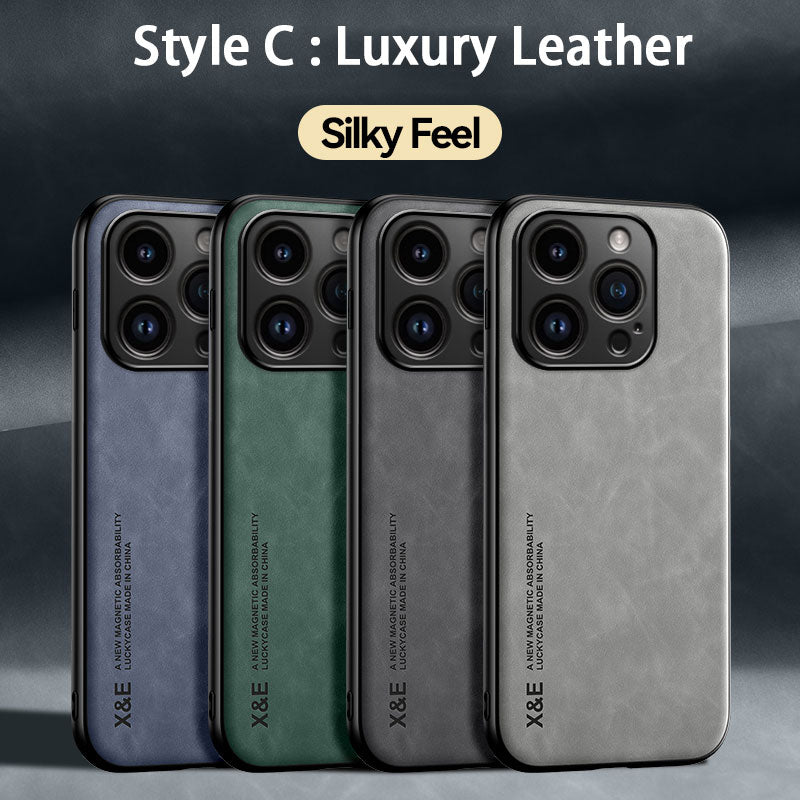 Leather Phone Case For Iphone 15 14 13 12 11 Pro Max