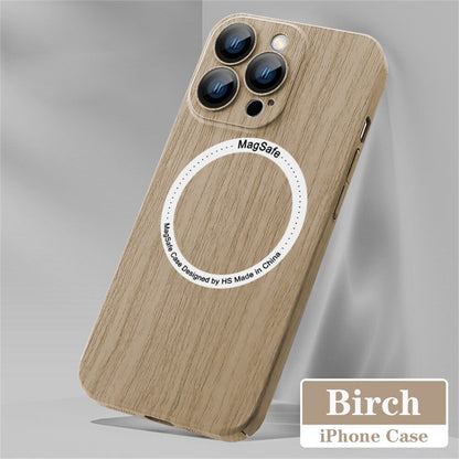 Luxury Wood Mahogany Magsafe Mobile Phone Case