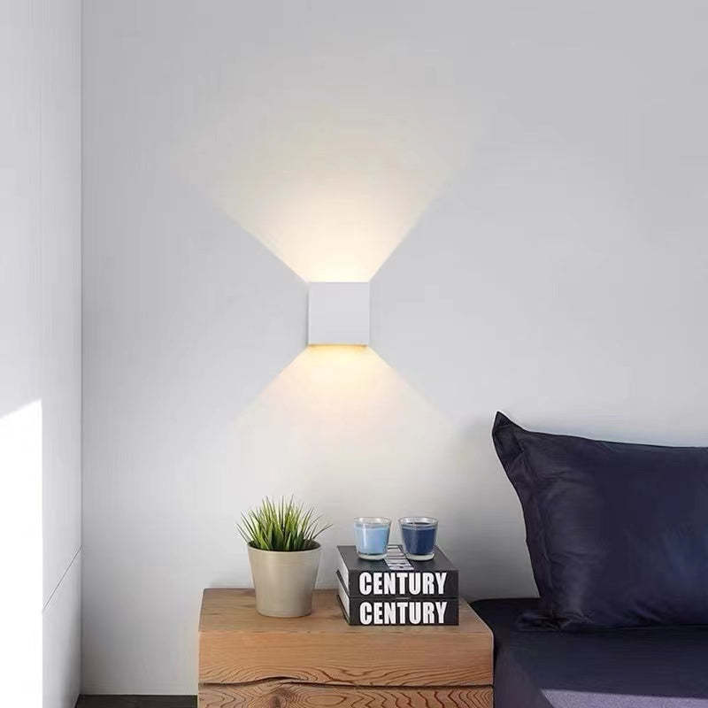 Modern Aluminum Waterproof LED Wall Sconce Wall Light Outdoor Indoor Use