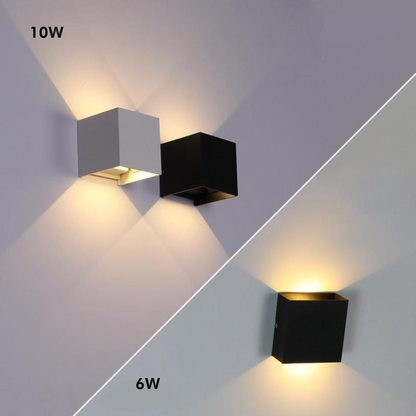 Modern Aluminum Waterproof LED Wall Sconce Wall Light Outdoor Indoor Use