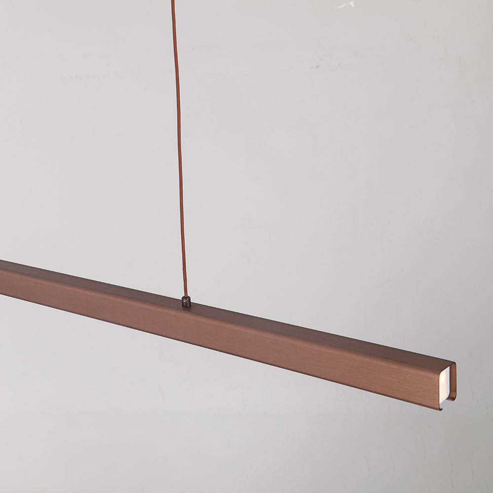 Modern Simple Linear LED Pendant Lamp For Dining Room