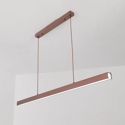 Modern Simple Linear LED Pendant Lamp For Dining Room