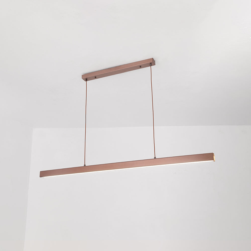 Modern Simple Linear LED Pendant Lamp For Dining Room