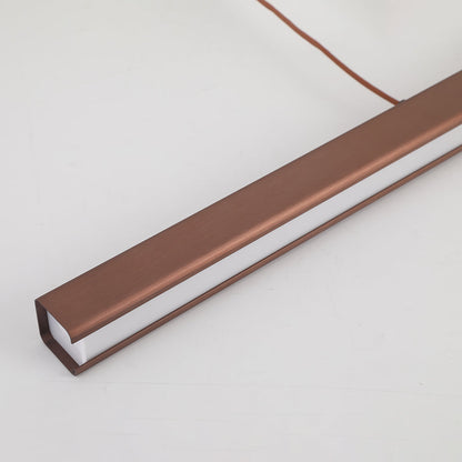 Modern Simple Linear LED Pendant Lamp For Dining Room