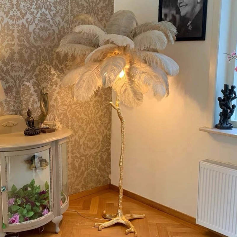 O'Moore Feather Floor Lamp