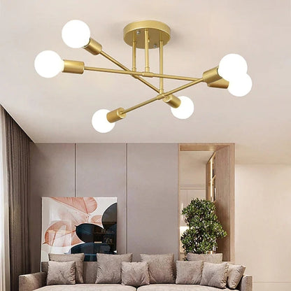 Modern Simple Ceiling Lamp LED for Living Room & Bedroom