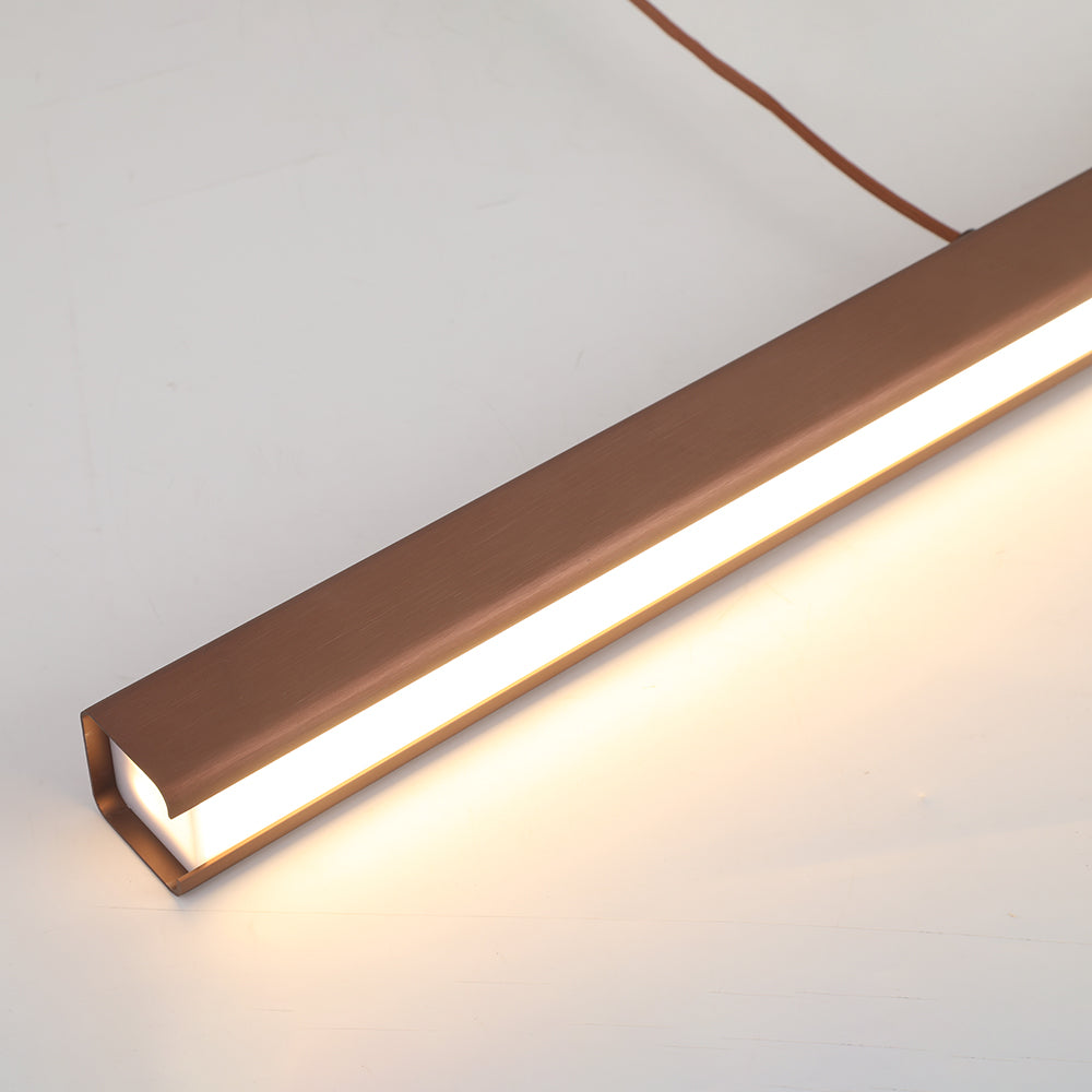 Modern Simple Linear LED Pendant Lamp For Dining Room