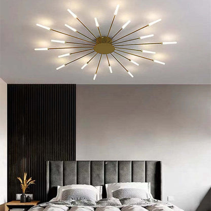 Lowry Flush-Mount Ceiling Light Fireworks