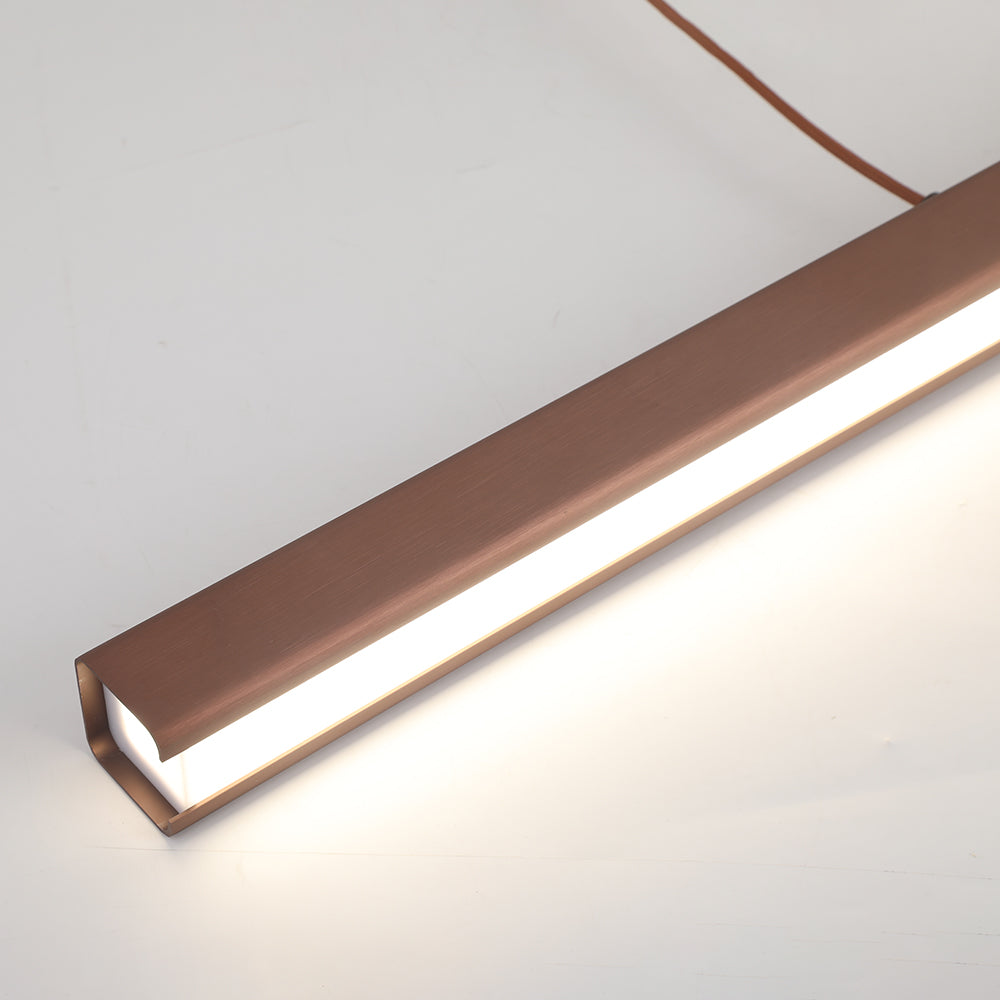 Modern Simple Linear LED Pendant Lamp For Dining Room