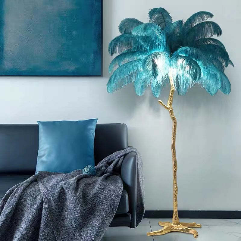 O'Moore Feather Floor Lamp