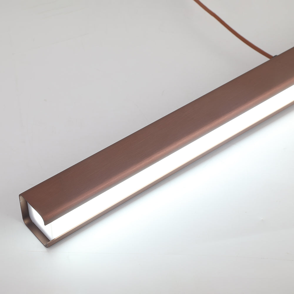 Modern Simple Linear LED Pendant Lamp For Dining Room