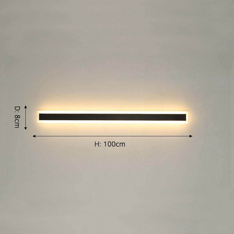 Edge Outdoor Waterproof Wall Lamp