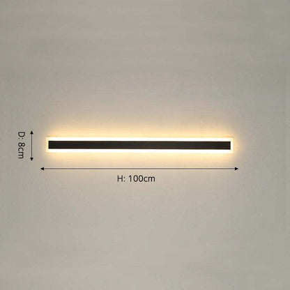 Edge Outdoor Waterproof Wall Lamp