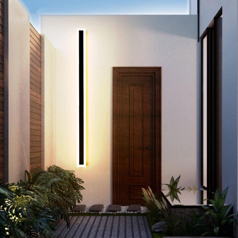 Edge Outdoor Waterproof Wall Lamp