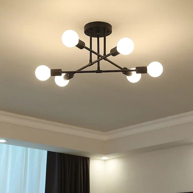 Modern Simple Ceiling Lamp LED for Living Room & Bedroom