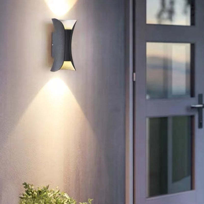 Outdoor Waterproof LED Aluminum Wall Lamp Wall Scone