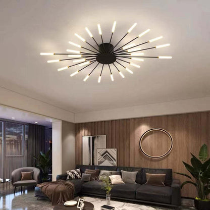 Lowry Flush-Mount Ceiling Light Fireworks