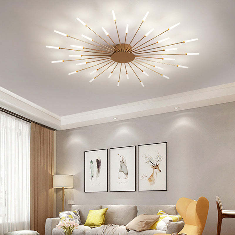 Lowry Flush-Mount Ceiling Light Fireworks