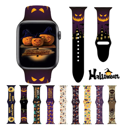 Halloween Silicone Strap for Apple Watch