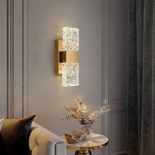 Nordic Crystal Glamour Wall Lamp