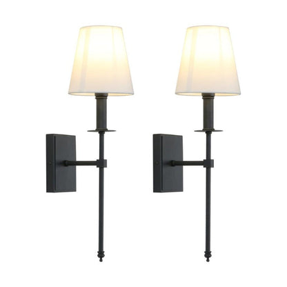 Classic Rustic Industrial Wall Sconce Set