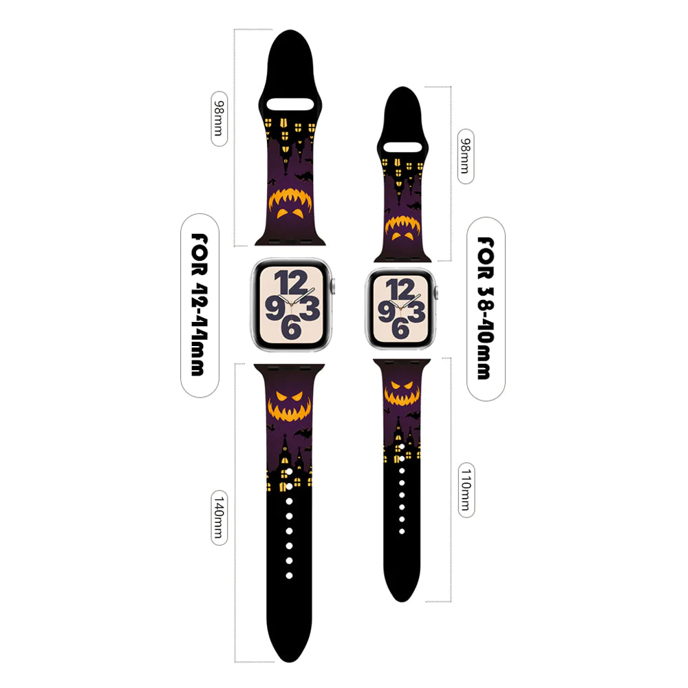 Halloween Silicone Strap for Apple Watch