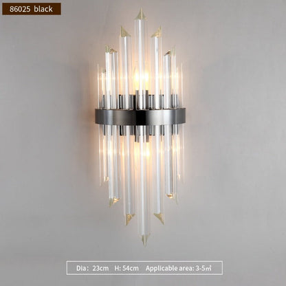 Modern Elegant Crystal Wall Light Led
