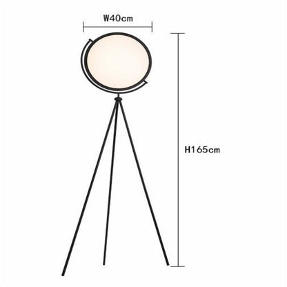 Modern Tripod Moon Floor Lamp