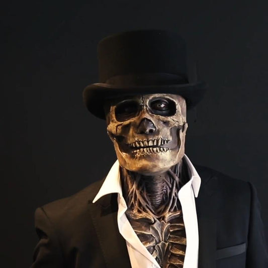 2023 Halloween Skeleton Latex Horror Mask