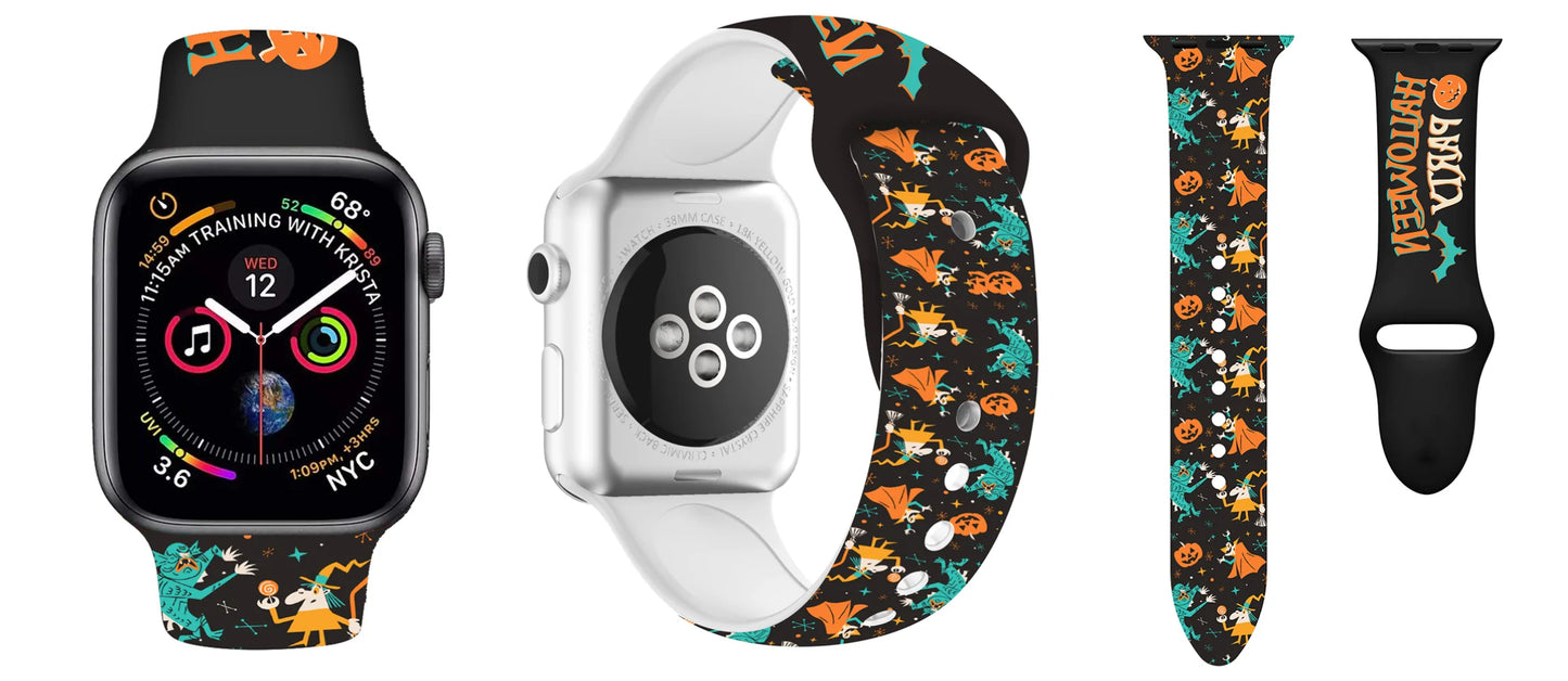 Halloween Silicone Strap for Apple Watch