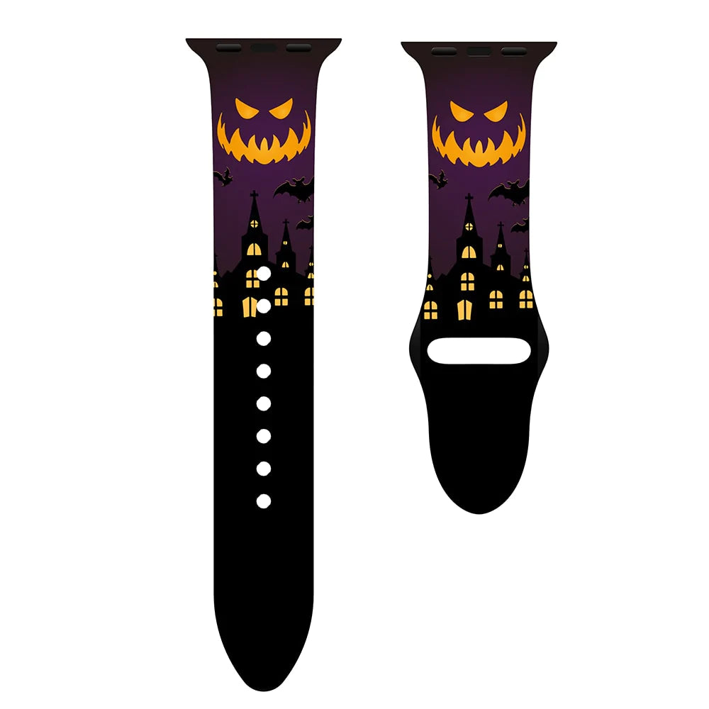 Halloween Silicone Strap for Apple Watch