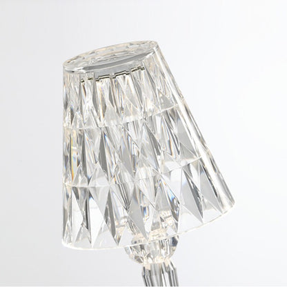 Modern Diamond Crystal Table Lamp