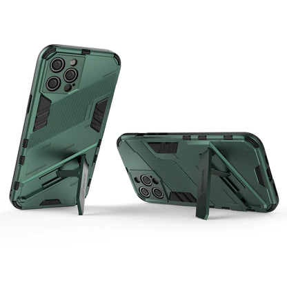 Armor Cyber Shockproof Case For iPhone With Stand Holder