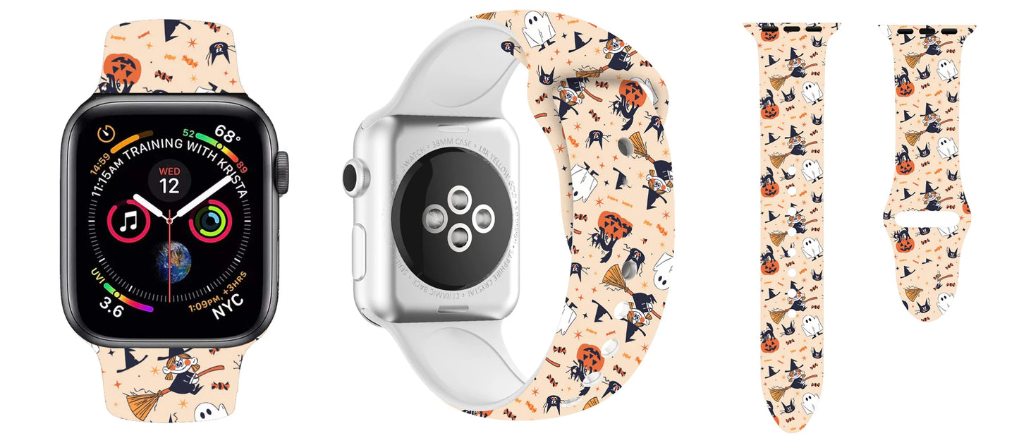 Halloween Silicone Strap for Apple Watch